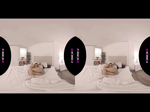❤️ PORNBCN VR Twa jonge lesbiennes wurde geil wekker yn 4K 180 3D firtuele realiteit Geneva Bellucci Katrina Moreno ️ Porno by wy
