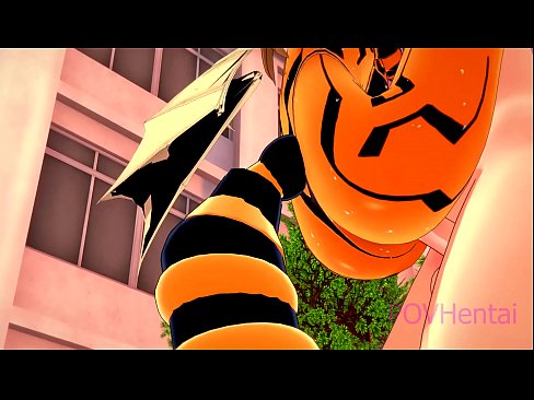 ❤️ Wasp Girl Monster ️ Porno by wy